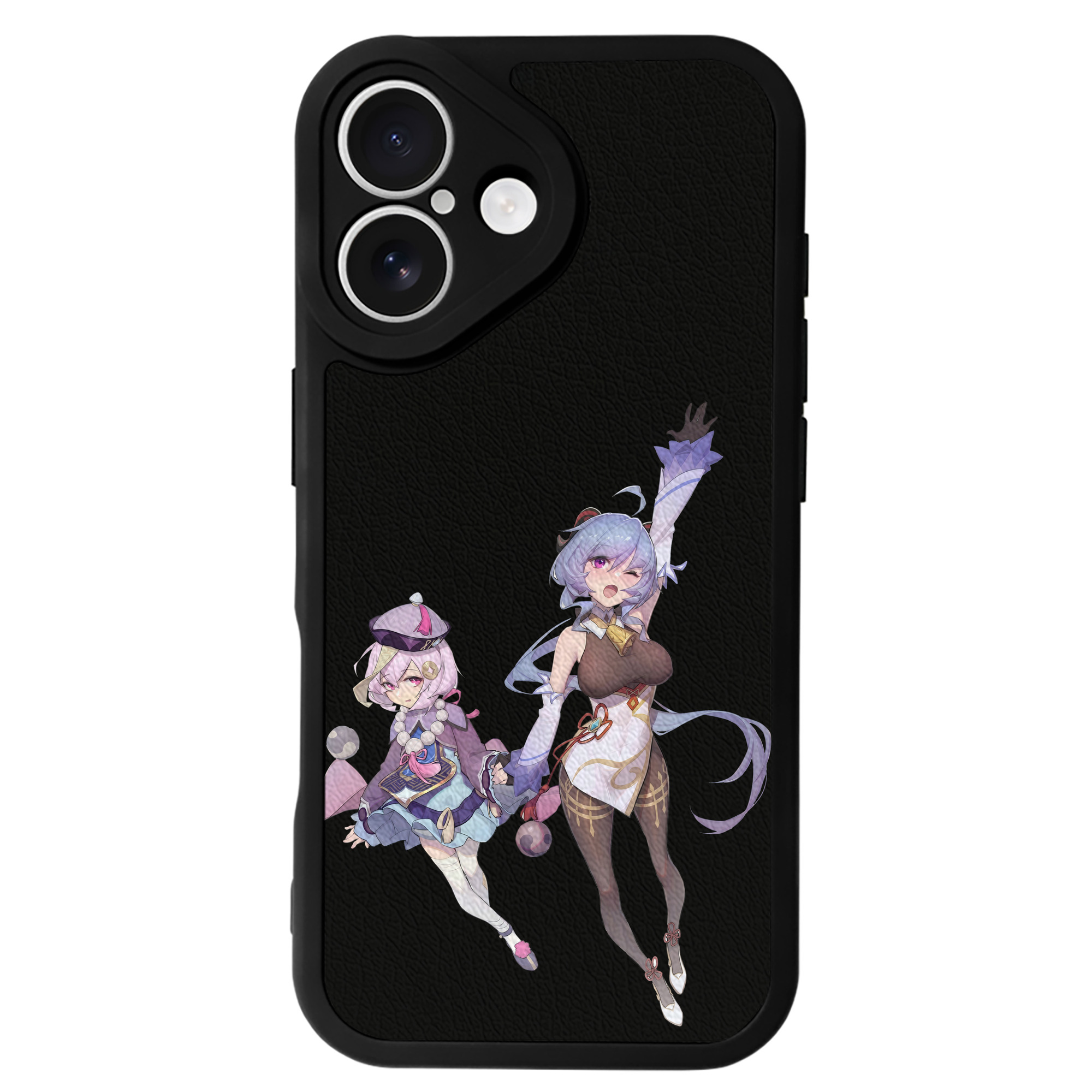 げんし神 七七 なな  genshin Nana 【iPhone 16シリーズ対応】シリコンスマホケース（レザー調） 材質：シリコン